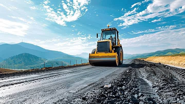 Mubadala Constructions — Road construction equipment